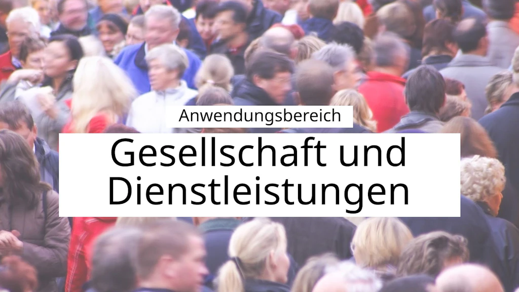 Gruppe von Menschen von oben fotografiert
