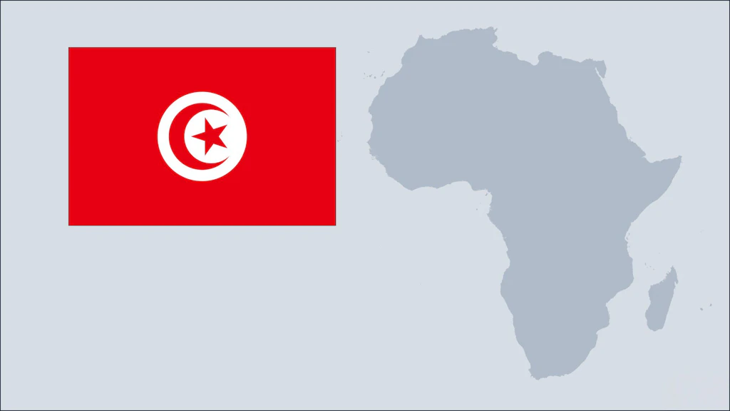 Tunesien Flagge