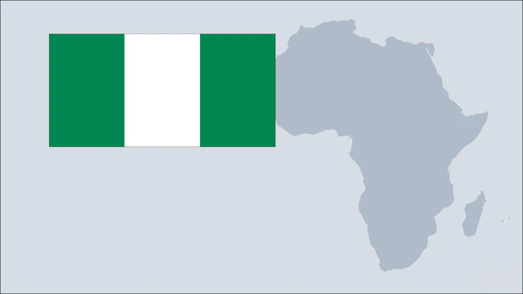 Nigeria Flagge