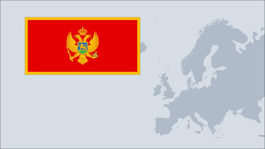 Montenegro Flagge