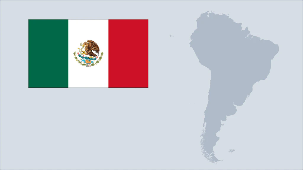 Mexiko Flagge