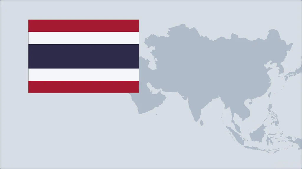 Thailand Flagge