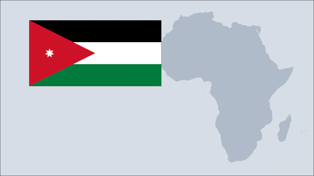 Drapeau de la Jordanie