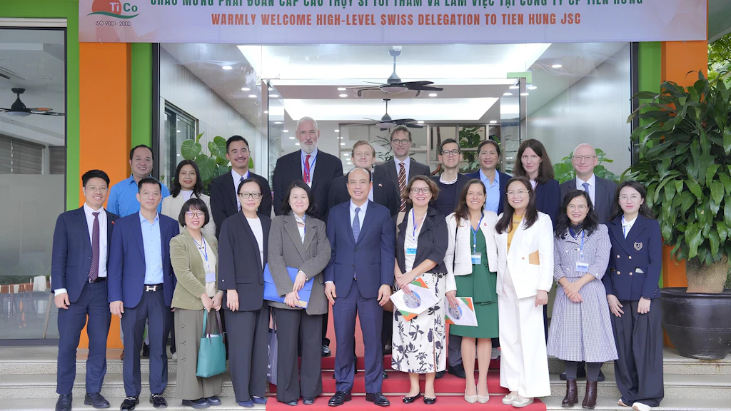 La délégation tripartite suisse en visite de travail au Vietnam en février 2026