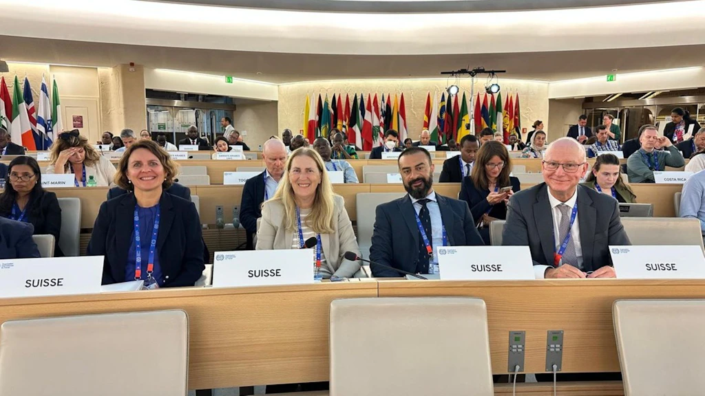 La délégation suisse tripartite lors de la Conférence internationale du Travail en 2025